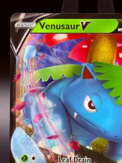 Pokemon TCG Venusaur V SWSH100 Black Star Promos Holo Promo - Image 2