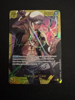 Trafalgar Law OP10-119 SEC Alt Art Parallel One Piece TCG English Royal Blood - Image 1