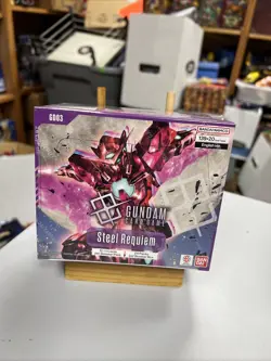 Gundam Card Game Steel Requiem GD03 English Booster Box New & Sealed - Image 1