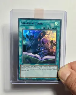 Shadow Toon DLCS-EN076 (NM) Ultra Rare BLUE 1st Edition Yu-Gi-Oh! TCG Card - Image 3
