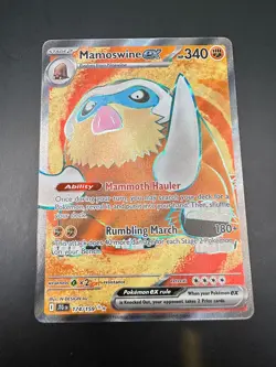 Mamoswine ex - 174/159 - SV09: Journey Together Pokemon Card - Image 1
