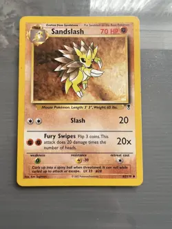Sandslash 62/110 | Legendary Collection | Non Holo Pokemon Card LP 2002 - Image 1