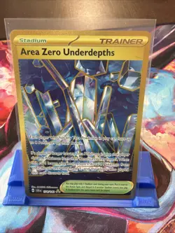 Pokemon TCG Area Zero Underdepths 174/142 Sv07: Stellar Crown Holo Golden Card - Image 1