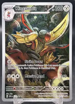 Kingambit 130 Sv: Scarlet & Violet Promo Cards - Near Mint - Image 1