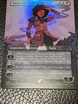 Mtg Secret Lair— Kaya, Ghost Assassin 247– FOIL—NM - Image 1