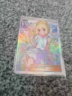 Pokemon TCG Lillie Ultra Prism 151/156 Holo Full Art Ultra Rare - Image 1