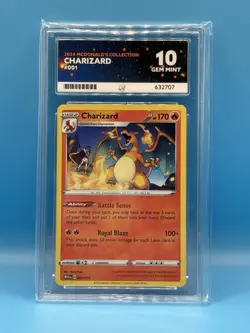 ACE 10 Charizard 001/015 2024 Mcdonalds Collection Pokemon TCG (NOT PSA) - Image 1