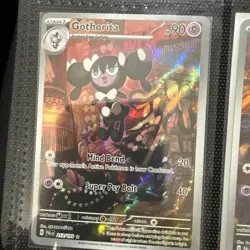 Pokemon Gothorita TCG Paldea Evolved 213/193 Illustration Rare IR Holo - Image 1