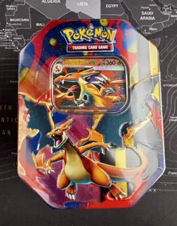 Pokemon TCG - Mega Charizard EX Tin - NEW AND SEALED - Image 1