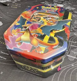 Pokemon TCG - Mega Charizard EX Tin - NEW AND SEALED - Image 4