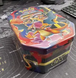 Pokemon TCG - Mega Charizard EX Tin - NEW AND SEALED - Image 5