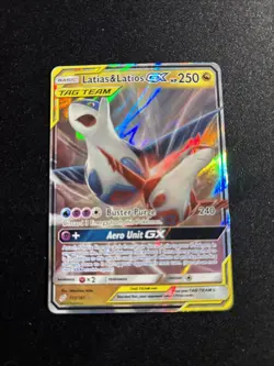 Pokemon TCG Latias and Latios Tag Team GX 113/181 NearMint Condition - Image 1