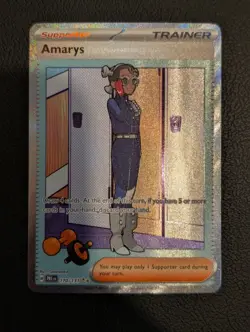 Amarys 170/131 Holo Special Illustration Prismatic Evolutions Pokemon - Image 1