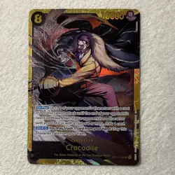 One Piece CCG Crocodile OP14-120 Alt Art English SEC - Image 1