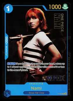 Nami - P-053 - LP - Live Action - Alternate Art - One Piece - OP2-21 - Image 1