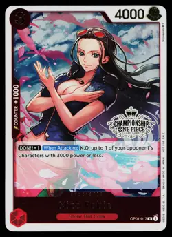 Nico Robin - OP01-017 - LP - Championship Series - Promo - One Piece - OP2-15 - Image 1