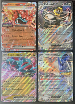 Stamped S&V Jumbo Promos - Oversized Cards (4x) - Pokemon JUMBO Card Lot - Image 1