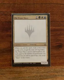 The Water Maro Unknown Event Playtest Card - MTG MagicCon Atlanta 2025 - Image 1