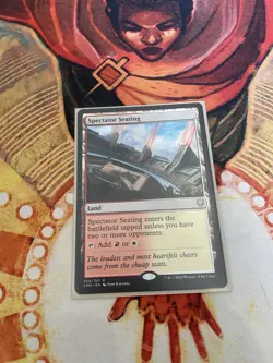Spectator Seating - Dual Land - Commander Legends 1 - Near Mint + Magic MTG Card - Image 1
