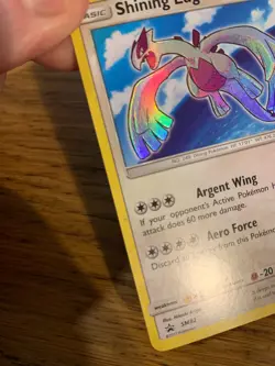 LP! Shining Lugia SM82 Shining Legends Holo Promo Ultra Rare Pokemon Card! - Image 4