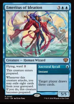 Emeritus of Ideation MTG [Secrets of Strixhaven] Near Mint - Image 1