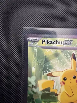 TCG Pokemon Pikachu EX 276/217 ASC Holo Rare Card - Image 4