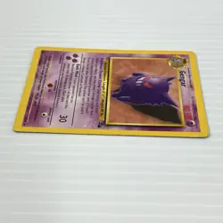 Gengar - 20/62 - Fossil - Rare - English - MP - Non Holo Pokemon Card WOTC 1999 - Image 5