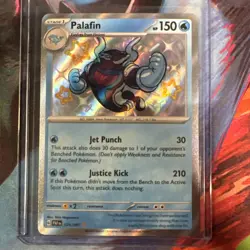 Pokemon TCG: SV Paldean Fates - Palafin SR 124/091 - NM - Image 1
