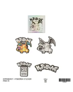 25th anniversary pokemon hypebeast Hyper Sticker Collection - Image 3