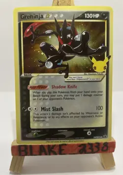 Greninja Gold Star Celebrations Promo SWSH144 Pokemon TCG - Image 1