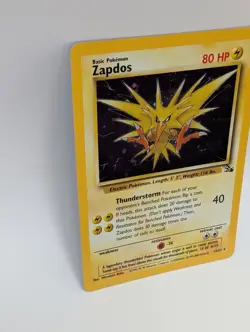 ZAPDOS 15/62 HOLO RARE FOSSIL POKEMON UNLIMITED HOLO - Image 2