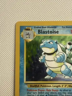 Blastoise 2/102 Pokemon 1999 Base Set Unlimited WOTC Holo Rare - Image 3