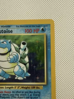 Blastoise 2/102 Pokemon 1999 Base Set Unlimited WOTC Holo Rare - Image 4
