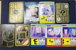 Dragon Ball Z Amada PP Card Lot 9pcs Vintage 1990s Japan Android 17 18 DBZ - Image 2