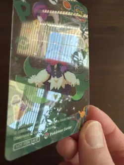 [LP] Pokemon Cafe Meowscarada Halloween Transparent Clear Card Promo Japanese - Image 5