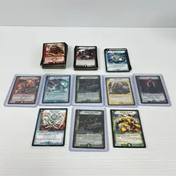 90+ Vintage DUEL MASTERS Cards Bulk Bundle (2004) with Atari Holo Foil Promos - Image 1