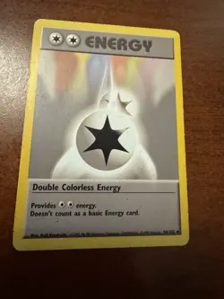 Pokemon TCG Double Colorless Energy Base Set Regular Card 096/102 - Image 1
