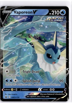 Vaporeon V - MP, SWSH: Sword & Shield Promo Cards SWSH150 - Holo - Image 1