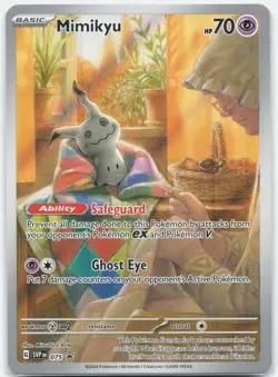 Mimikyu Promo SV: Scarlet & Violet Promo Cards SVP Psychic Holo 075 2023 NM - Image 1