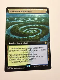 Turbulent Wilderness (Extended Art) ✅Secrets of Strixhaven ✅ Magic (mtg) - Image 1