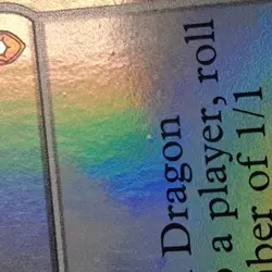 MTG Magic the Gathering FOIL Ancient Gold Dragon! - Image 4