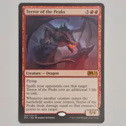 Terror of the Peaks Magic Core Set 2021 164/274 MTG Regular - Image 1