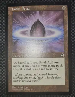 MTG Lotus Petal (Tempest) MP - Image 1