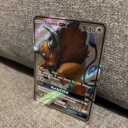 Tauros GX (Full Art) 144/149 SM Base Set Holo Pokemon TCG - Image 2