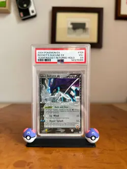 Pokemon Team Rocket Returns Rocket's Suicune PSA 3.5 (POP 1) 105/109 - Image 1