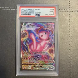 PSA 9 Mew VMAX 269/264 Fusion Strike Holo SWSH Alternate Art Secret Pokemon 2021 - Image 1