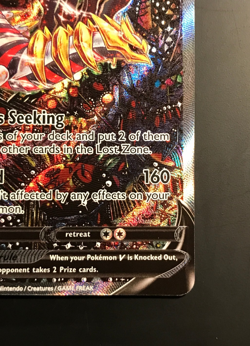 Giratina V Alt Art 186/196 Pokemon TCG Lost Origin English Card NM - Image 4
