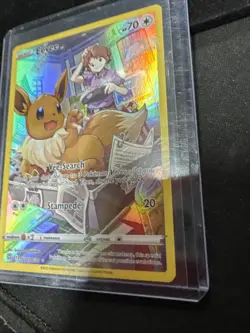 Pokemon TCG - Eevee TG11/TG30 Brilliant Stars Trainer Gallery Holo 🎄🎄🎄🎄 - Image 3