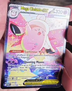 Pokemon TCG Mega Clefable ex 119/088 SIR Me03: Perfect Order - Image 3