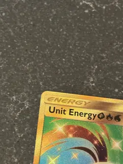 Pokemon Unit Energy Grass Fire Water 170/156 Ultra Prism Gold Secret Rare NM - Image 2